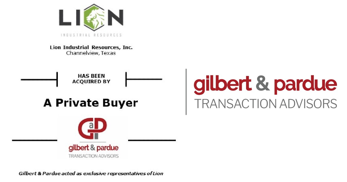 Lion Industrial Resources Acquired by a Private Buyer Edit GaP Advisors